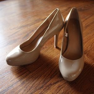 Nude Merona Heels Size 5.5
